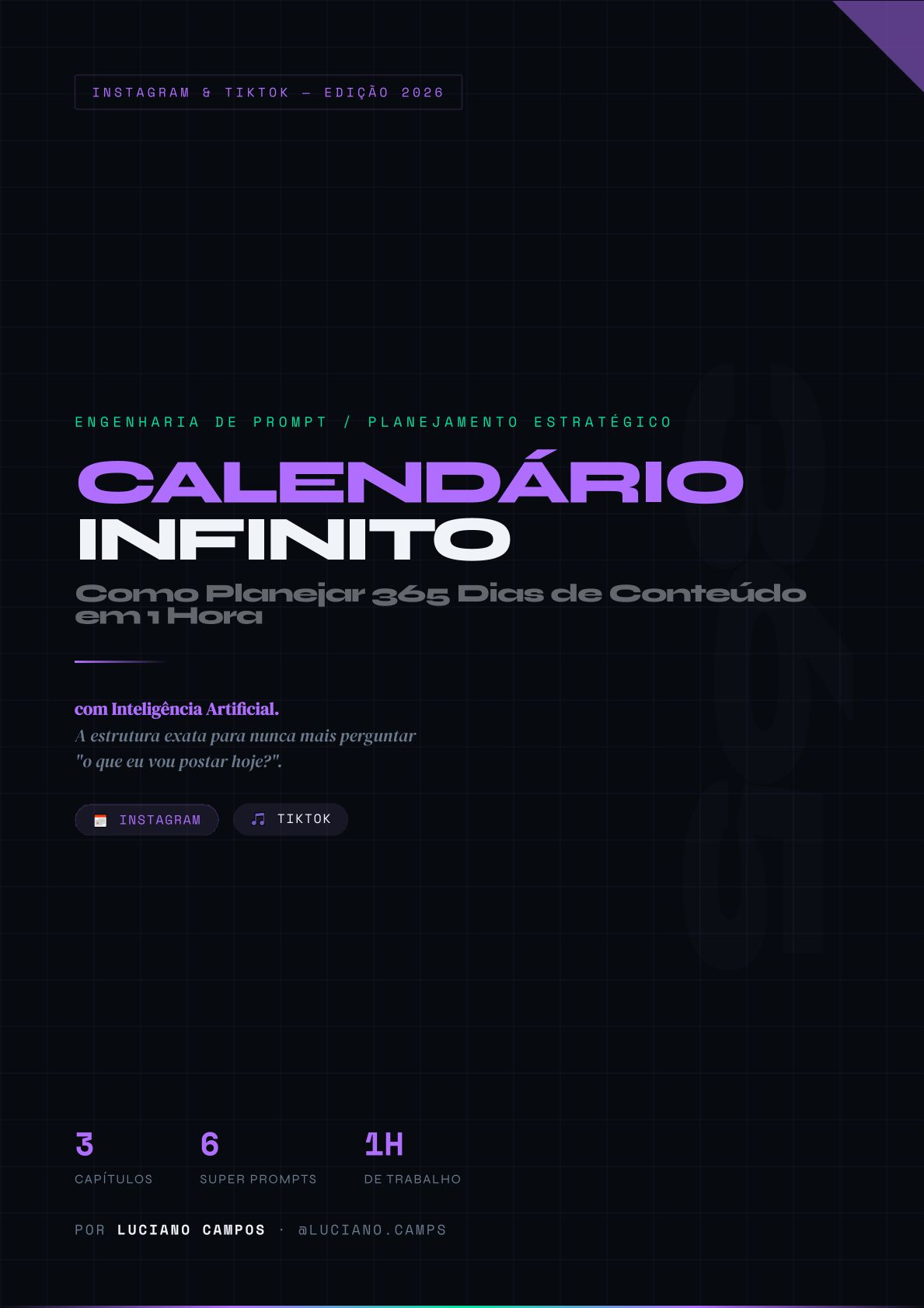 Calendário Infinito - Bônus Exclusivo