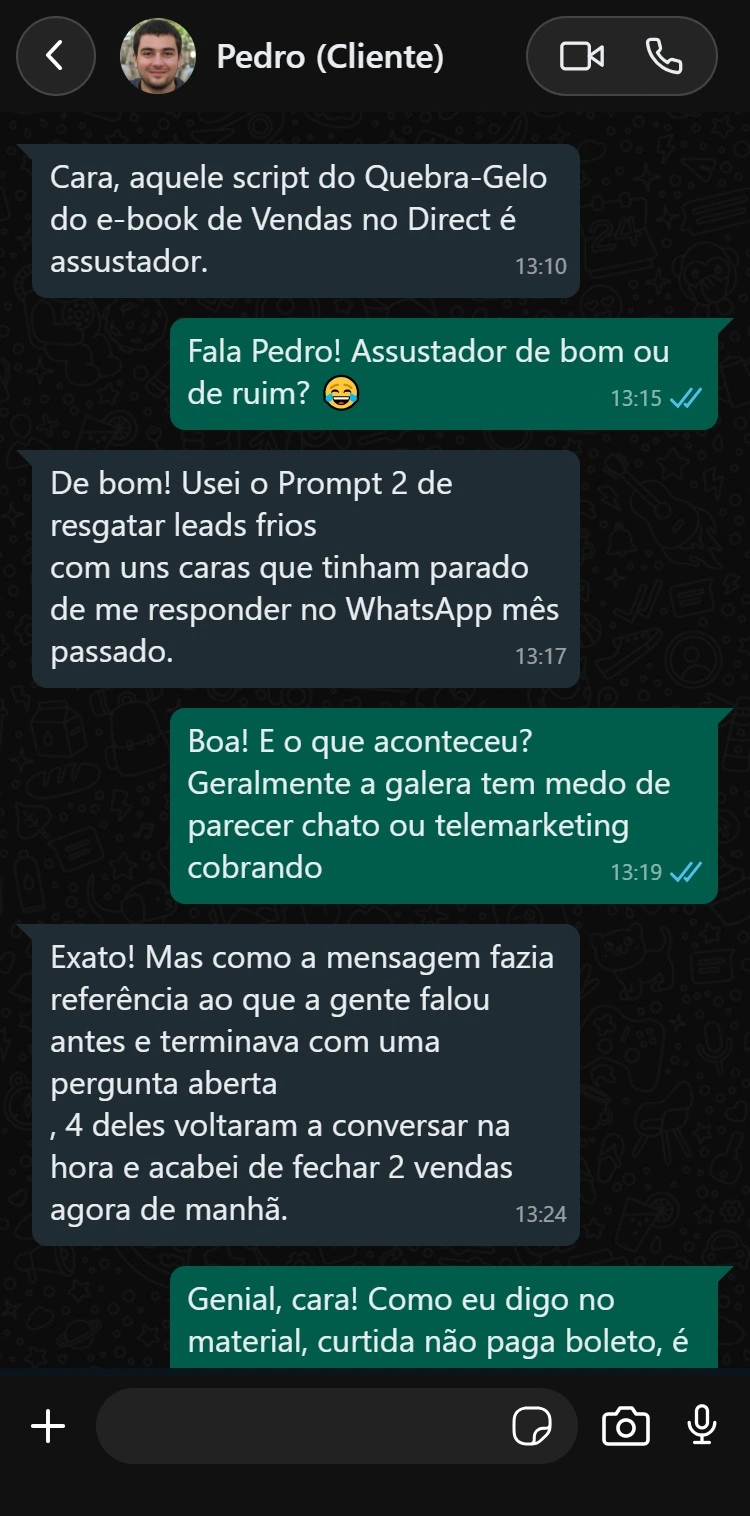 Depoimento WhatsApp 4
