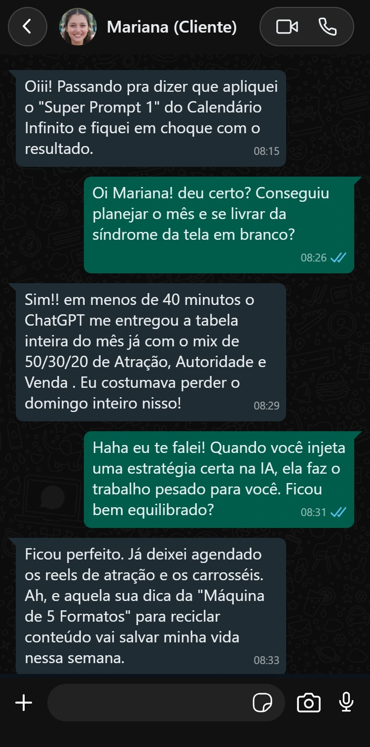 Depoimento WhatsApp 5